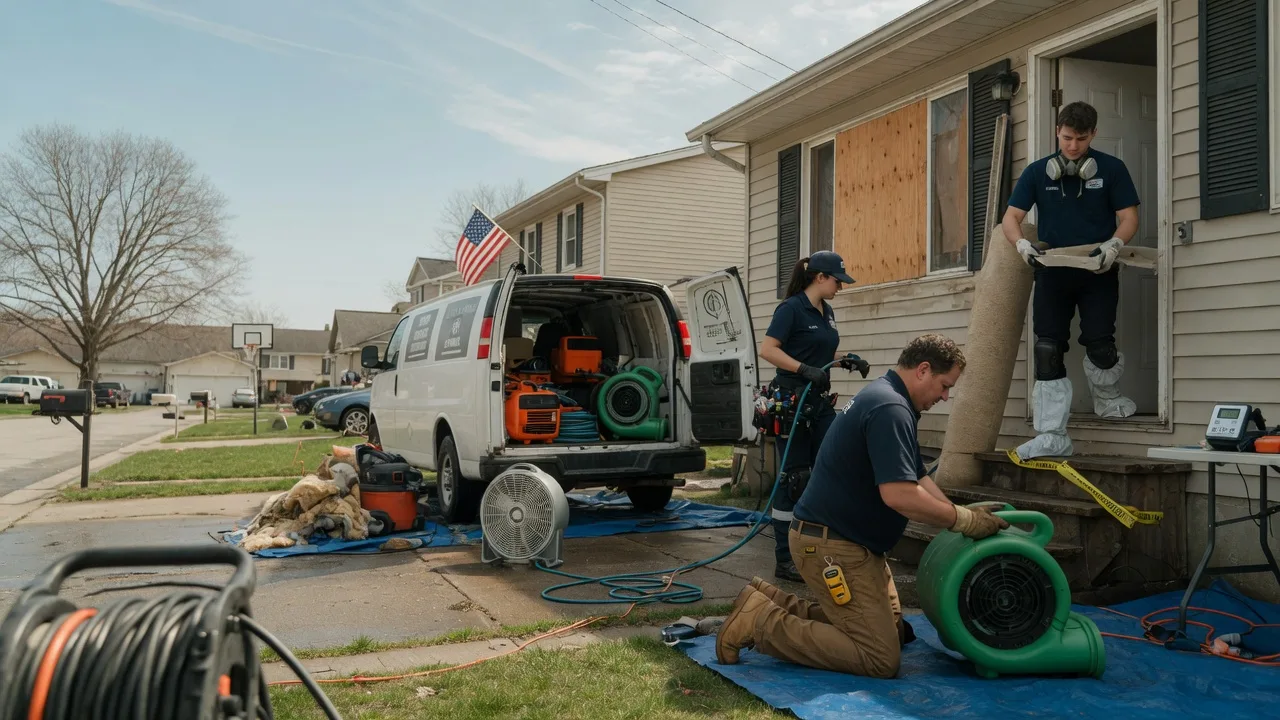 Water Damage Restoration in Armada, MI near me